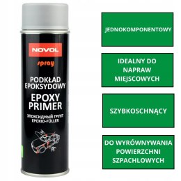 Cienkowarstwowy Podkład Epoksydowy Spray 0.5L Novol Epoxy Primer