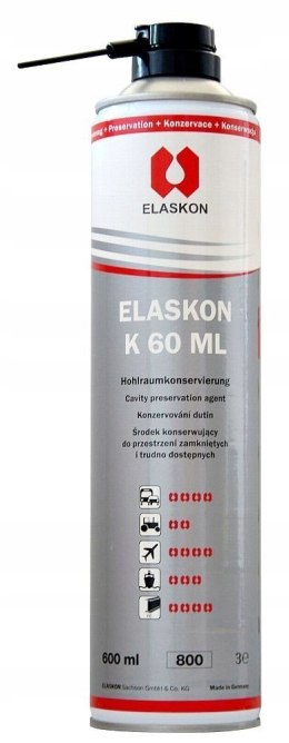 ELASKON K 60 ML - Środek do konserwacji profili zamkniętych SPRAY 600ML
