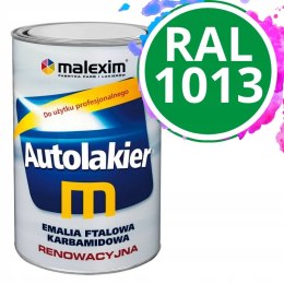 Farba renowacyjna Autolakier RAL 1013 Biała Perłowa 1L Malexim