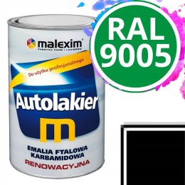 Farba renowacyjna Autolakier RAL 9005 Czarny 0.7L Malexim