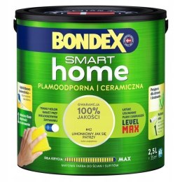 Farba ceramiczna ścienna Bondex 2,5L Limonkowy jak się patrzy mat
