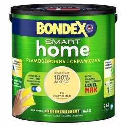 Farba ceramiczna ścienna Bondex 2,5L Żółty aż miło mat