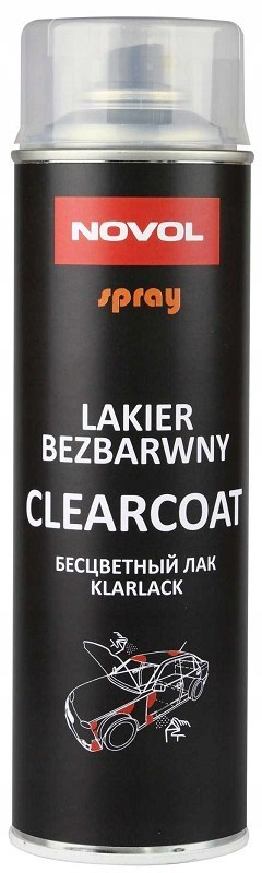 Lakier Bezbarwny Połysk Novol Clearcoat 500ml