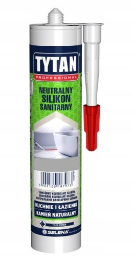 Silikon sanitarny Tytan Professional biały 310 ml