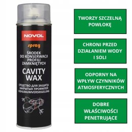 Środek do konserwacji profili zamkniętych Novol Cavity Wax