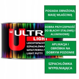 Szpachlówka lekka Novol Ultra Light 1L
