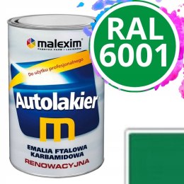 Farba renowacyjna Autolakier RAL 6001 Szmaragdowy 1L Malexim