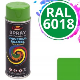 Farba uniwersalna Spray 0.4L Champion RAL 6018