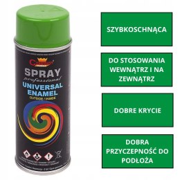 Farba uniwersalna Spray 0.4L Champion RAL 6018