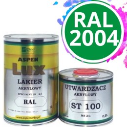 Lakier akrylowy RAL 2004 Pomarańczowy 1.5L Aspen
