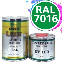 Lakier akrylowy RAL 7016 Antracytowy 1.5L Aspen