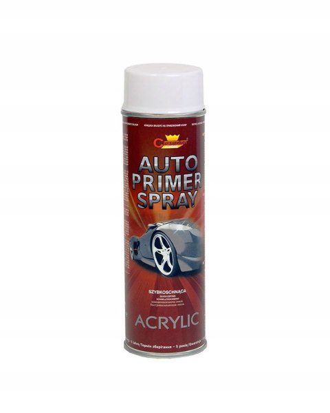 Podkład akrylowy Spray Biały Auto Primer 500ml