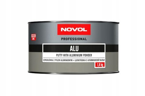 Szpachlówka z pyłem aluminiowym ALU Novol 1.8kg