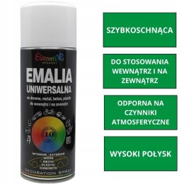 Farba uniwersalna Spray 400ml Eurocolor RAL 1015
