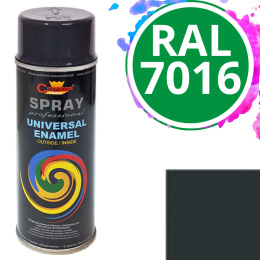 Farba uniwersalna Spray 0.4L Champion RAL 7016