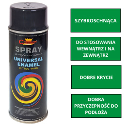 Farba uniwersalna Spray 0.4L Champion RAL 7016