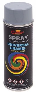 Farba uniwersalna Spray 0.4L Champion RAL 7001