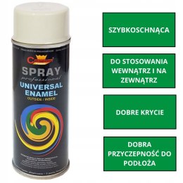 Farba uniwersalna Spray 0.4L Champion RAL 7032