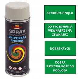 Farba uniwersalna Spray 0.4L Champion RAL 7035