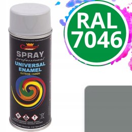 Farba uniwersalna Spray 0.4L Champion RAL 7046