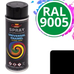 Farba uniwersalna Spray 0.4L Champion RAL 9005 Mat