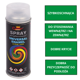 Farba uniwersalna Spray 0.4L Champion Bezbarwna