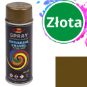 Farba uniwersalna Spray 0.4L Champion Złota