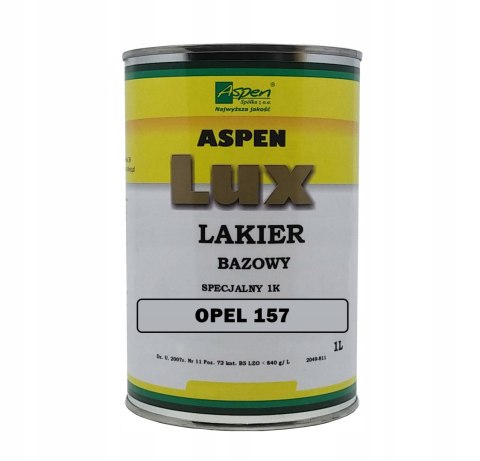 Lakier bazowy Opel 157 1:0.7 Aspen Lux