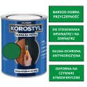 KOROSTYL Farba Bezpośrednio na rdzę 0.7L Półmat Zielony Ciemny RAL 6005