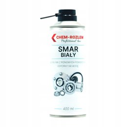 Smar Biały Spray Chem-Rozlew 400 ml